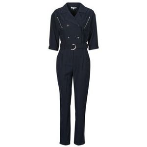 MORGAN - Lange Jumpsuit - Blauw - Viscose