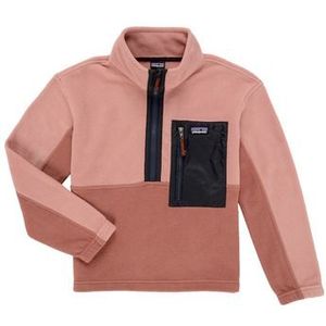 Patagonia - Kid's Microdini 1/2 Zip Pullover - Fleecetrui - Rood/Roze