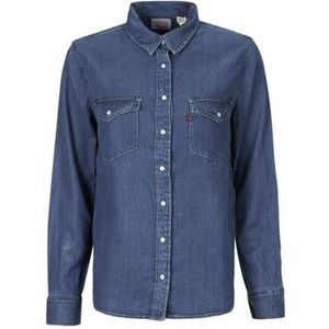 Levis  ICONIC WESTERN  Blouses  dames Blauw
