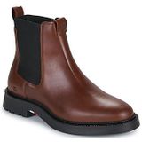 TOMMY HILFIGER - Chelsea Boots - Kastanjebruin - Leer