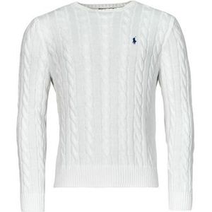 Ralph Lauren - Kabelgebreide Trui - Wit - Katoen