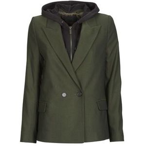 IKKS - Colbert - Groen - Met Afneembare Kap - Polyester