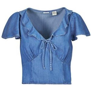 Levis  MYLENE BLOUSE  Blouses  dames Blauw