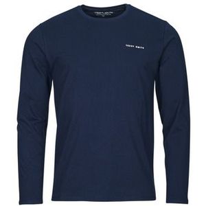 Teddy Smith  THE-TEE 2 ML  Shirts  heren Marine