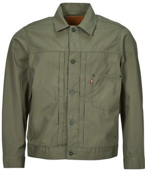 LEVI'S - Trucker Type 1 - Jeans Jacket - Kakigroen - 60% Katoen, 40% Polyester