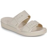 Crocs - Brooklyn Buckle Low - Sandalen - Sandstone - LiteRide™ Technologie