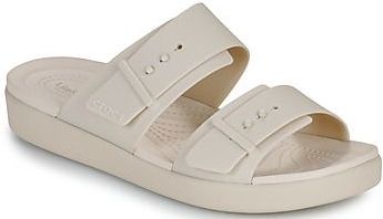 Crocs - Brooklyn Buckle Low - Sandalen - Sandstone - LiteRide™ Technologie