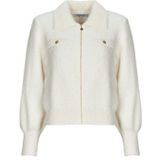 Morgan Trui jas met kraag, Ivoor, XS