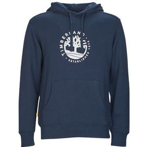 Timberland  Refibra Logo Hooded Sweatshirt (Regular LB)  Truien  heren Zwart