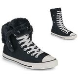 CONVERSE Sneakers hoog 'CTAS FOLD OVER'  zwart