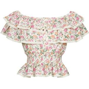 Guess  SS NEW ISOTTA TOP  Blouses  dames Roze