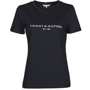 Tommy Hilfiger  HERITAGE HILFIGER CNK RG TEE  Shirts  dames Blauw