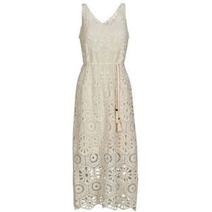 Derhy  XAVIER ROBE MAILLE  jurken  dames Wit