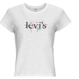 Levis  GRAPHIC AUTHENTIC TSHIRT  Shirts  dames Wit