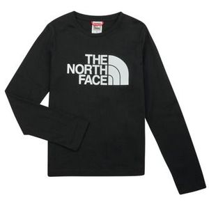 The North Face  Teen L/S Easy Tee  Shirts  kind Zwart