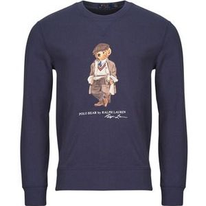 Polo Ralph Lauren - Blauwe Sweatshirt - Heren - Comfort Stijl