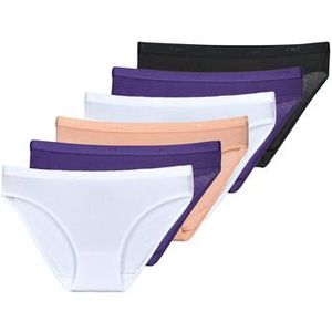 DIM  POCKET COTON ECODIM SLIP PACK X5  Slips dames Multicolour