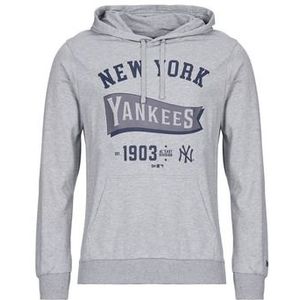 New-Era  MLB PENNANT GRAPHIC HOODIE NEW YORK YANKEES  Truien  heren Grijs