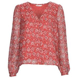 Only  ONLHARPER L/S LUREX TOP  Blouses  dames Rood