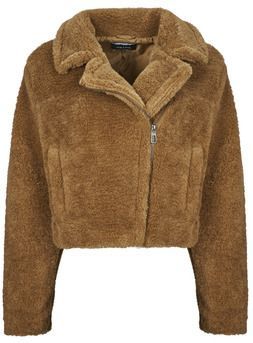 ONLY - ONLVERONA - Teddy Jacket - Bruin - Damesjas