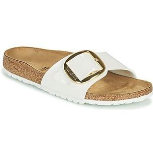 Birkenstock  MADRID BIG BUCKLE  slippers  dames Wit