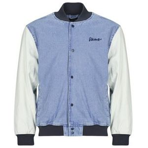 Vans  Denim Baseball Jacket  Jassen  heren Blauw