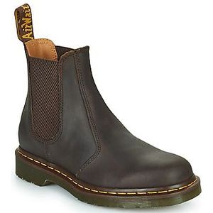 Dr. Martens  2976 YS DARK BROWN CRAZY HORSE  Laarzen  dames Bruin