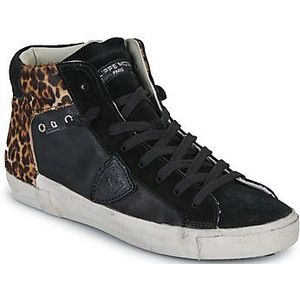Philippe Model - PRSX HIGH WOMAN - Hoge Sneakers - Zwart