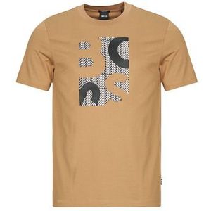 Hugo - T-shirt - Zwart - Heren - Katoen