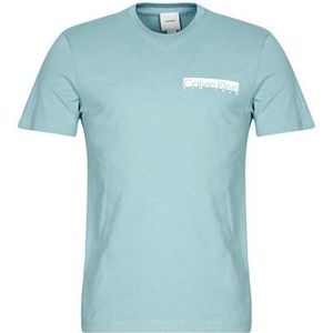 Calvin Klein Jeans  NY CHEST BOX LOGO T-SHIRT  Shirts  heren Blauw