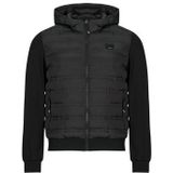 JACK & JONES - Hybride Donsjas - Zwart - Polyester