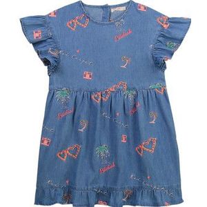 Billieblush U12640-Z10 Jurken kind Blauw