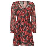 Damesjurk met lange mouwen en v-hals Only Onlmarise Lurex CS Ptm