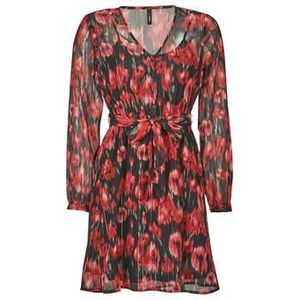 Only - ONLMARISE LUREX L/S STRING TOP CS PTM - Korte Jurk - Rood