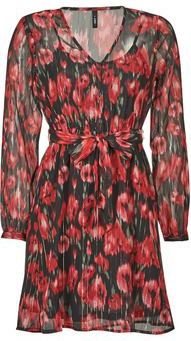 Damesjurk met lange mouwen en v-hals Only Onlmarise Lurex CS Ptm