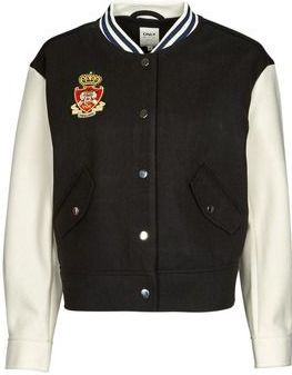 Only - ONLWEMBLEY L/S COLLEGE JACKET CC PNT - Jassen - Zwart
