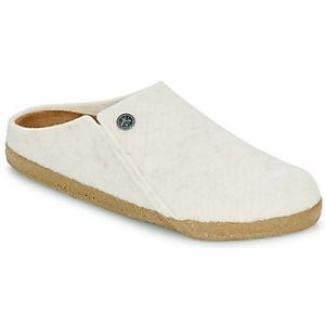 Birkenstock  Zermatt Standard FE Ecru  slippers  dames Beige