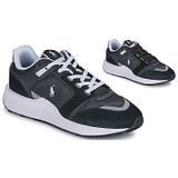 Polo Ralph Lauren - Train 89 V2 - Sneakers - Zwart - Leer - Plat - Veters - Casual