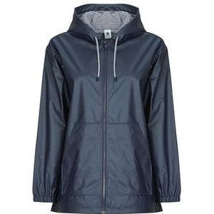 PETIT BATEAU - Regenjas - Blauw - 100% Gerecycled Polyester