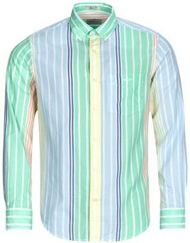 Gant - REG VOILE MULTI STRIPE SHIRT - Overhemd - Multicolour - Lange Mouw