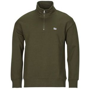 Lee - Sweatshirt - Olive Night - Met Halve Rits