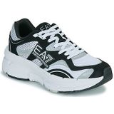 Emporio Armani - EA7 - Sneakers - Zwart - Rubberen Zool - Logo Print