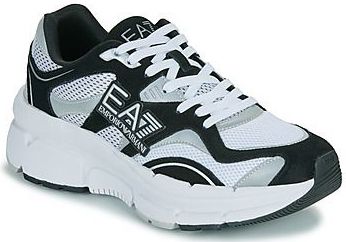 Emporio Armani - EA7 - Sneakers - Zwart - Rubberen Zool - Logo Print