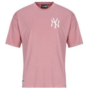 New-Era  LEAGUE ESSENTIALS TEE NEW YORK YANKEES  Shirts  heren Roze