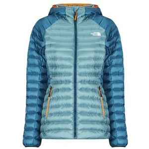 The North Face - W Bettaforca LT Down Hoodie - Dames Donsjack - Algae Blue/Midnight Pet