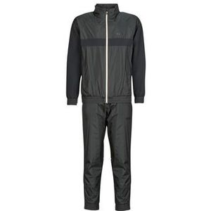 BOSSvoor mannen. 50541286 Trainingspak met wit logo (L), Casual, Sportief, Meerdere sporten, Polyester, Lange mouwen