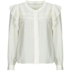 Pepe Jeans - PL3051259 - Blouse - Gebroken Wit - Katoen - Lange Mouwen