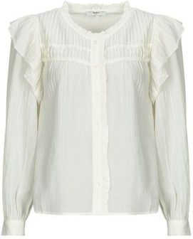 Pepe Jeans - PL3051259 - Blouse - Gebroken Wit - Katoen - Lange Mouwen