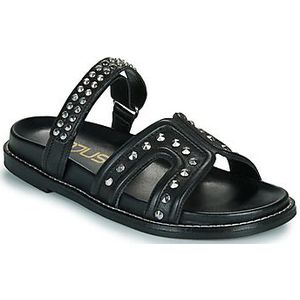 Mjus  OSTIA  slippers  dames Zwart