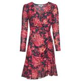 MORGAN - Korte Jurk - Multicolor - Polyester - Bloemenprint